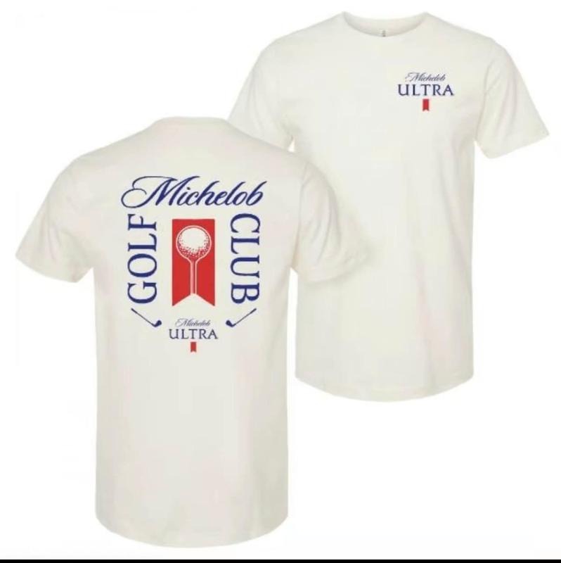 Double Sides Printed Michelob Golf Club Unisex T-Shirt, Michelob Ultra T-Shirt Fabric Cotton Hoodie, Sweatshirt