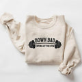 Down Bad Sweatshirt, Down Bad T-shirt, Crying at the Gym Shirt, Funny Gym Shirt, Gift for Her, Gym Unisex T-Shirt Hoodie