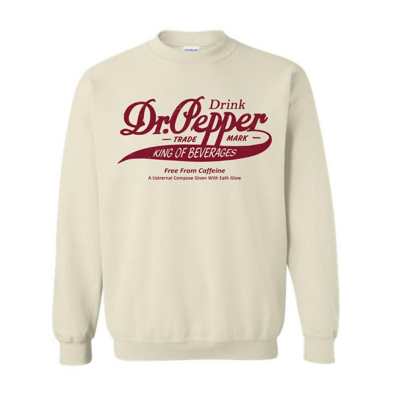 Dr. Pepper Soda T-Shirt Sweatshirt Hoodie, Trendy Shirt | GrindPrints.com