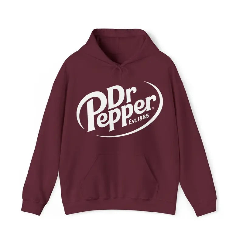 Dr. Pepper Unisex Crewneck Hoodie, Full Color Hoodie, Vintage Trendy Hoodie, For Gift T-Shirts, Sweatshirt | GrindPrints.com