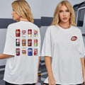 Dr Pepper 2 Sides Shirt Hoodie, Sweatshirt | GrindPrints.com