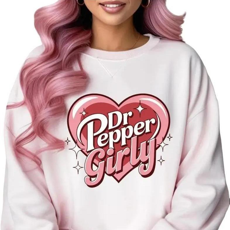Dr Pepper Girly Pink Cute Retro Heart Sparkle Summer Outfits Vacation Her Beach Vacation Outfits T-Shirts, Hoodie, Sweatshirt
