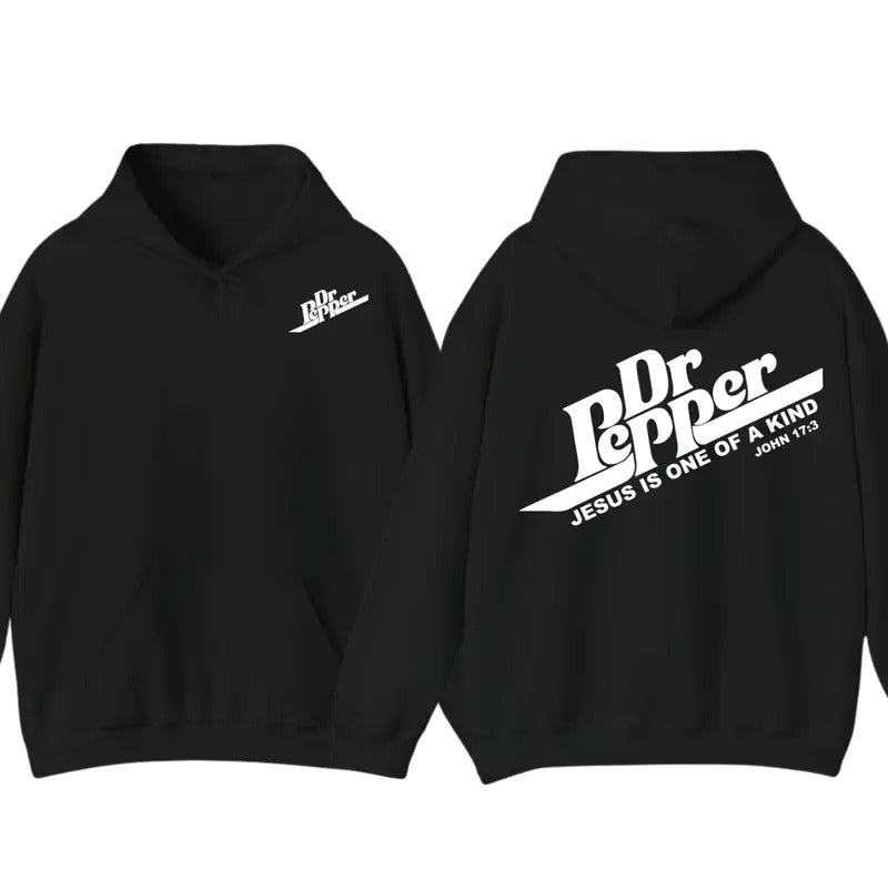 Dr Pepper Jesus Adult Unisex Garment-Dyed T-shirt Hoodie, Gift For Men For Women, Trendy Shirt Sweatshirt | GrindPrints.com