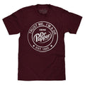 Dr Pepper Trust Me I'm A Dr Est 1885 Soda Pop Logo T-Shirt - Burgundy Hoodie, Sweatshirt | GrindPrints.com