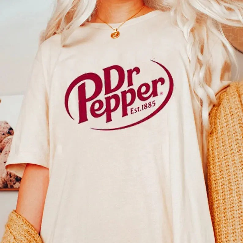 Dr Pepper shirt, Dr. Pepper Shirt Classic T-Shirt, For Women Hoodie, Sweatshirt | GrindPrints.com