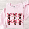 Dr Pepperrr Pink Coquette Bow Sweatshirt, Dr Peppeeer Pink Bow Sweatshirt, Vintage Dr Pepperrr Soda Lovers Sweatshirt,...