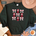 Dr Pepperrr Sweatshirt, Dr. Pepperrr Sweater, Soda Crewneck, DR.Pepper Bow Coquette Sweatshirt, Cute Soda Drink...
