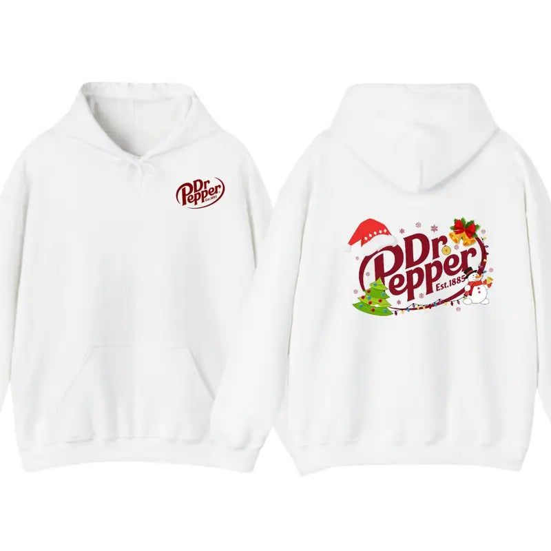 Dr pepper Christmas Hoodie For Men and Women, Trendy Hoodie Unisex Fashion T-Shirts, Sweatshirt | GrindPrints.com