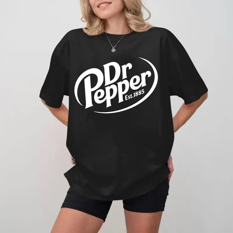 Dr. Pepper T-Shirt, Dr. Pepper est 1885 T-Shirt, Gifts, Gift For Her, Gift For Him Hoodie, Sweatshirt | GrindPrints.com