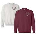 'Dr. Pepper Candy Heart' Crewneck Sweatshirt T-Shirts, Hoodie | GrindPrints.com