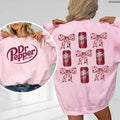 #DrPepper pink coquette bow 2 Sides SWEATER & T SHIRT, #Pepper lover, #Pepper Fan, Gift for love one , Global Trending...