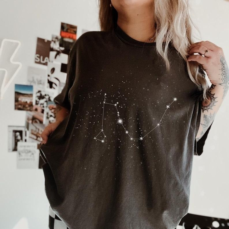 Draco Constellation Shirt, Dramione Book shirt, Wizard shirt, Snake shirt, Fanfiction bookish merch, Book lover shirt,...