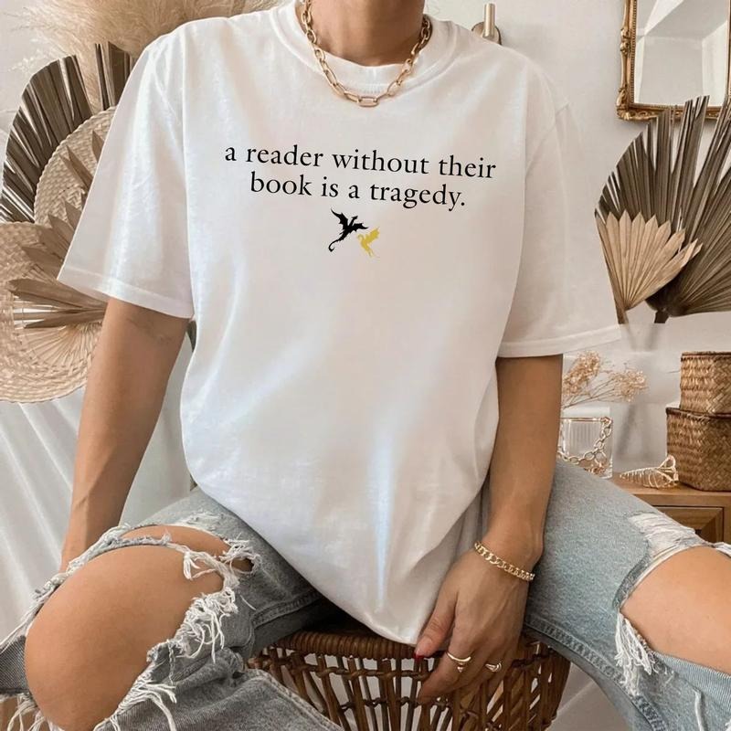 Dragon Rider Tshirt, Reader Without Their Book Shirt, Bookish T Shirt, Fourth Wing Tee, Book Lovers T Shirt, Unisex...