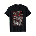 Dragon, Dragon Streetwear Japan Tiger City, Tattoo Art T-Shirt Made in USA Hoodie, Sweatshirt | GrindPrints.com