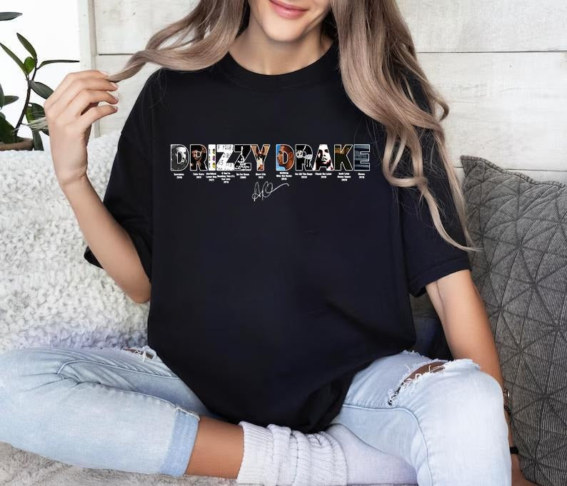 Drake Albums Collection Shirt, Hoodie, Sweatshirt Cotton Womenswear | GrindPrints.com