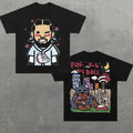 Drake Cartoon Tee, For All The Dogs Vintage 2-Sided Graphic T-Shirt, Music Rap Tee, Pop, Hip Hop, R&B, Y2k, Unisex...