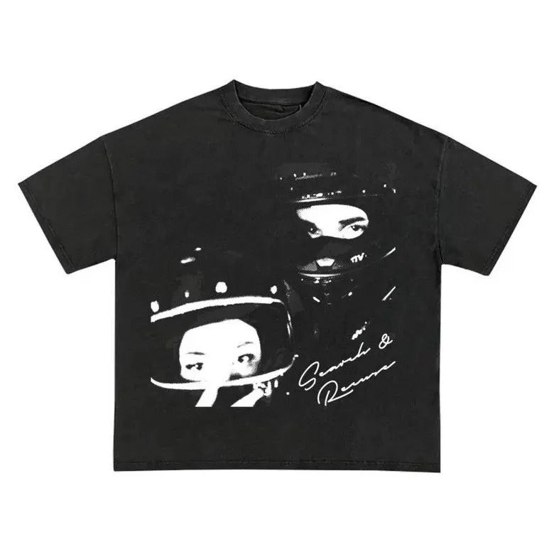 Drake Search & Rescue Garment Dyed Heavyweight T Shirt Hoodie, Sweatshirt | GrindPrints.com