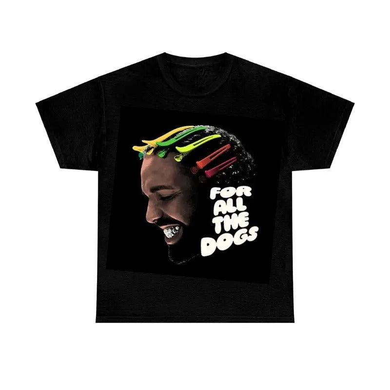 Drake Shirt, For All The Dogs 2025 Tee Hoodie, Sweatshirt | GrindPrints.com