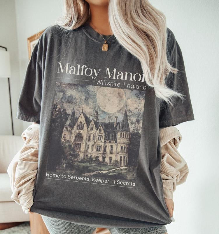 Dramione era Manacled merch Fanfiction Comfort Colors shirt Booktok Bookish merch, Wizard world tee, Dark Academia...
