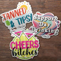 Drinking Sticker Pack T-Shirts, Hoodie, Sweatshirt | GrindPrints.com