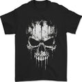 Dripping With Evil Skull Goth Gothic Heavy Metal Mens T-Shirt Cotton Made in USA Hoodie, Sweatshirt | GrindPrints.com
