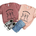 Drop Everything Now Tee, Distressed Skeleton Shirt Hoodie, Sweatshirt | GrindPrints.com