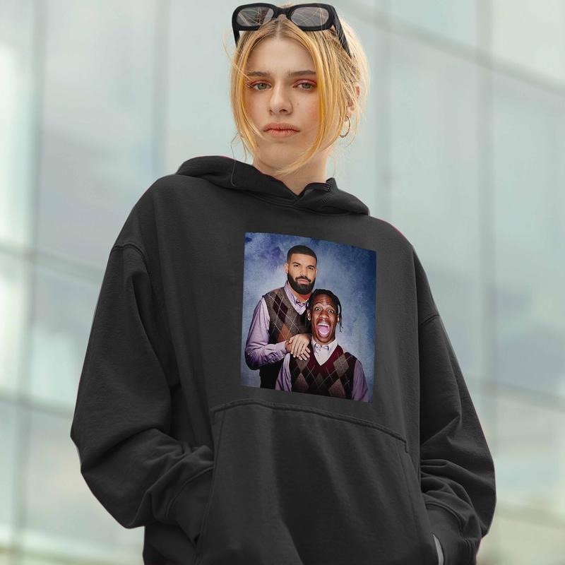 Drxke and Trxvis Funny T-shirt Sweatshirt Hoodie | GrindPrints.com