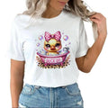 Duck Off Rubber Duck T-Shirt Funny Duck With Bow Sweatshirt Hoodie Unisex Cotton Top | GrindPrints.com