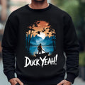 Duck Yeah Watercolor Duck Hunt Crewneck Sweatshirt T-Shirts, Hoodie | GrindPrints.com