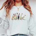 Ducks Light Santa Ducks Merry Shirt Duck Lover Xmas Funny Duck Shirt Cotton Long Sleeve T-Shirts, Hoodie, Sweatshirt