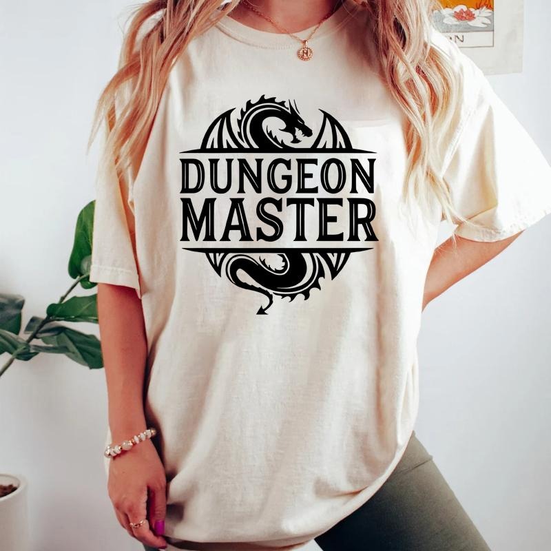 Dungeon Master T shirt, Geek Gift, Dungeons and Dragons Tee, D & D game player, RPG Roleplaying Tee, Critical hit tee...