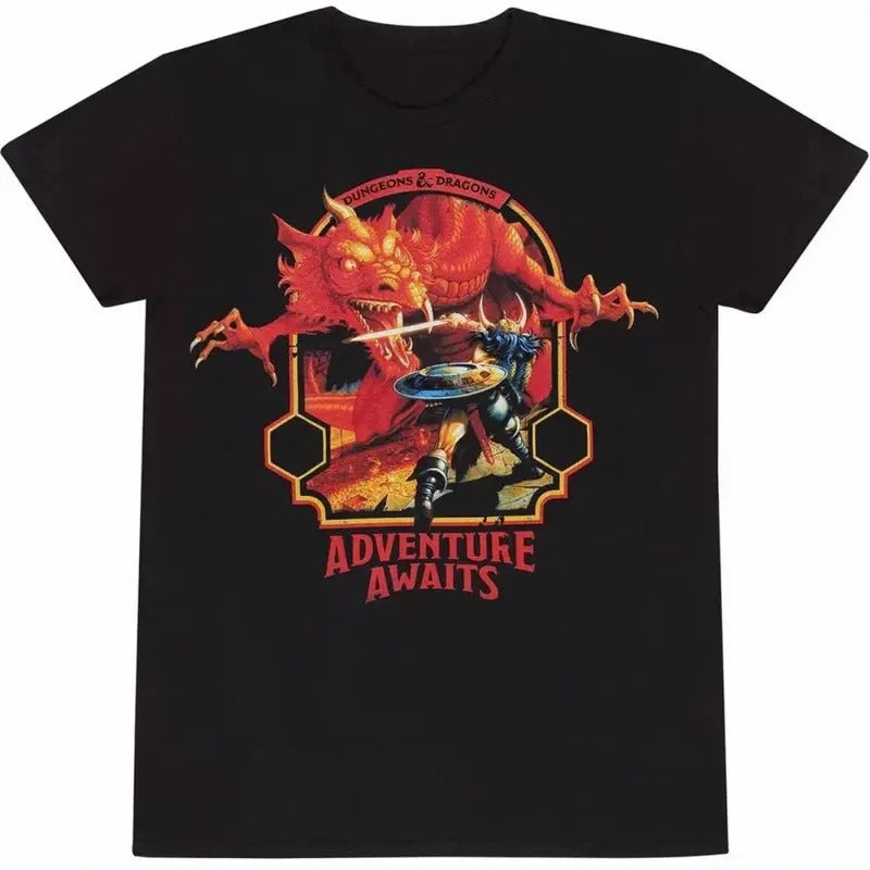 Dungeons And Dragons - Adventure Awaits T-Shirt Hoodie, Sweatshirt | GrindPrints.com