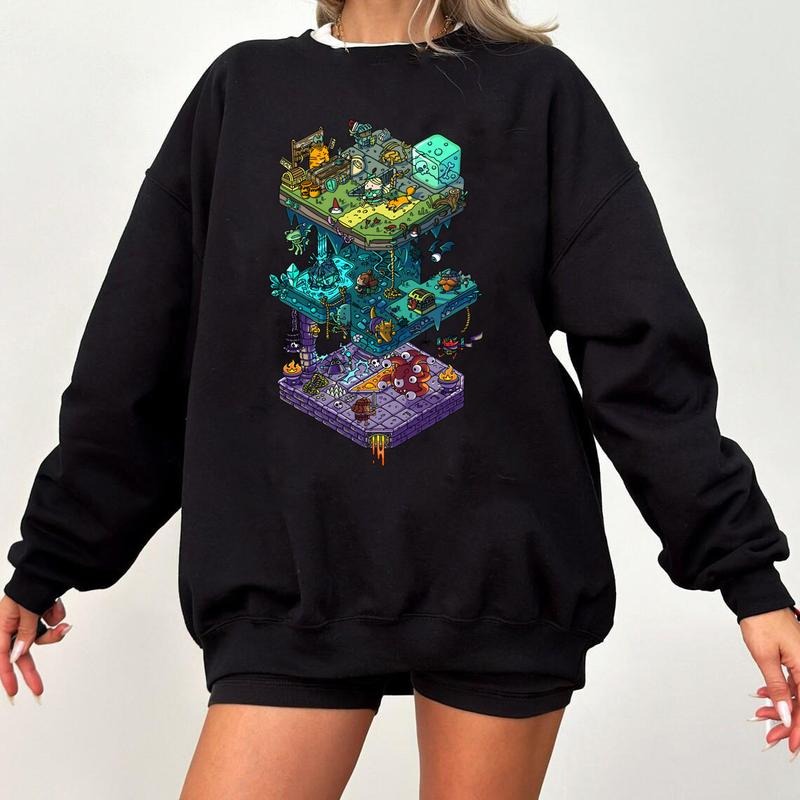 Dungeons Isometric Dragons Dungeons Dragons DND D&D Dungeon Master Shirt RPG Games T-Shirts, Hoodie, Sweatshirt