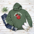 Dungeons and Dragons Christmas Party Hoodie, Christmas Sweatshirt For DND Fans, Polyhedral Dice Christmas Hoodie, Merry...