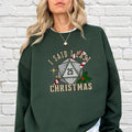 Dungeons and Dragons Christmas Party Sweatshirt Christmas Sweatshirt For DnD Fans Polyhedral Dice Xmas Hoodie Merry...