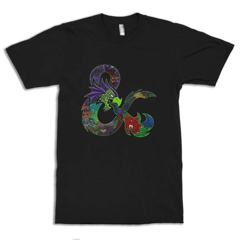 Dungeons and Dragons T-Shirt Sweatshirt, D&D DnD Shirt, Dungeon Master Shirtstyle{n002}2 Hoodie | GrindPrints.com