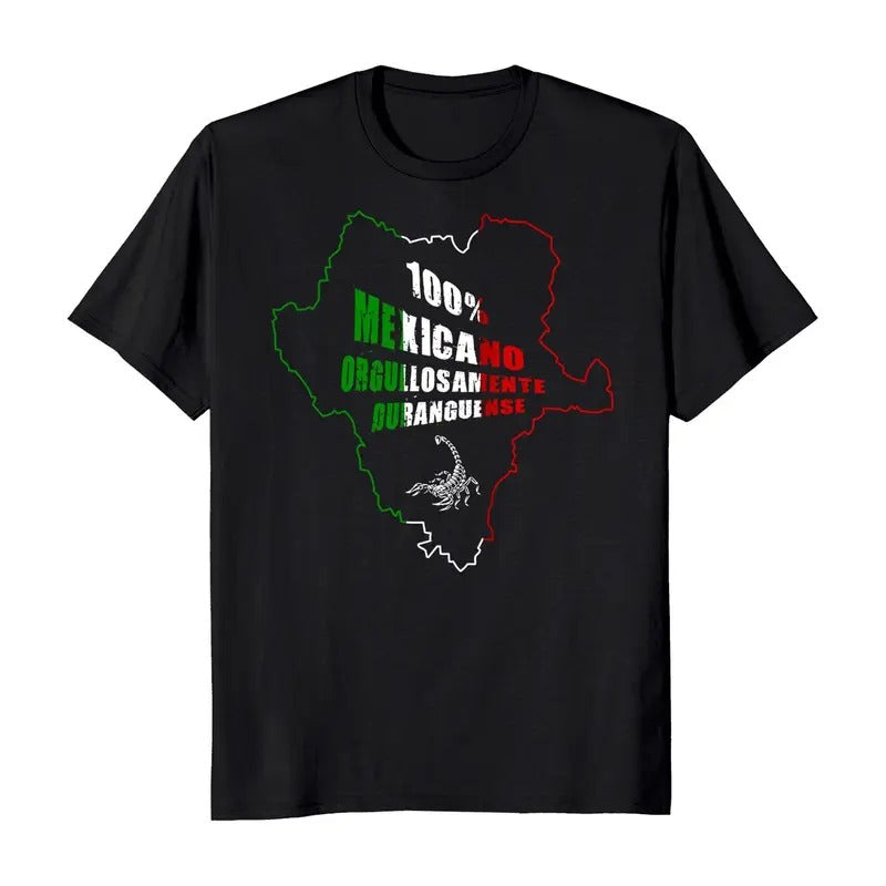 Durango Mexico 100% Mexicano Orgullosamente Duranguense T-Shirt Hoodie, Sweatshirt | GrindPrints.com