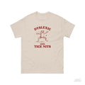 Dyslexic With Tice Nits, Funny Dyslexia Shirt, Frog T Shirt, Dumb Y2k Shirt, Stupid Vintage Shirt, Sarcastic Cartoon Tee,...