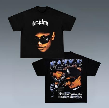 EAZY-E TEE, Double Sided Prints Vintage T-Shirt, Rapper Shirt, Hip Hop Shirt, Rap Music Shirt, R&B Shirt, Pop Shirt,...