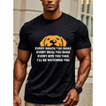 EVERY SNACK YOU MAKE EVERY MEAL YOU BAKE T-Shirts For Men Black Mens T-Shirts Funny Crew Neck Casual T-Shirt Cotton Soft...
