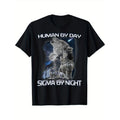 EWH Human By Day Sigma By Night Alpha Wolf Men And Women T-Shirt Made in USA Hoodie, Sweatshirt | GrindPrints.com