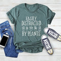 Easily Distracted By Plants Shirt, Plant Love Shirt, Plant Lover Gift, Plant Lover Tee, Unisex Jersey Short Sleeve Tee,...
