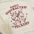 Easily Distracted Graphic Top T-Shirts, Hoodie, Sweatshirt | GrindPrints.com