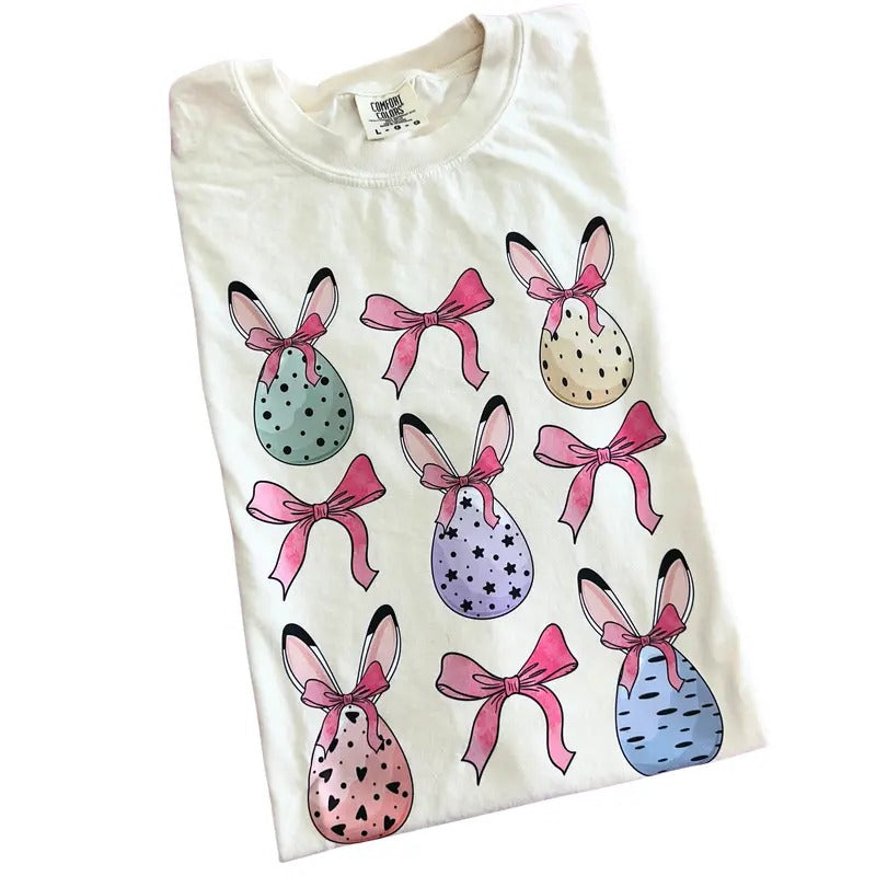 Easter Coquette Comfort Colors T-Shirt Hoodie, Sweatshirt | GrindPrints.com