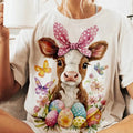 Easter Highland Baby DTF Transfers - THIS IS NOT A SHIRT Hoodie, Sweatshirt | GrindPrints.com