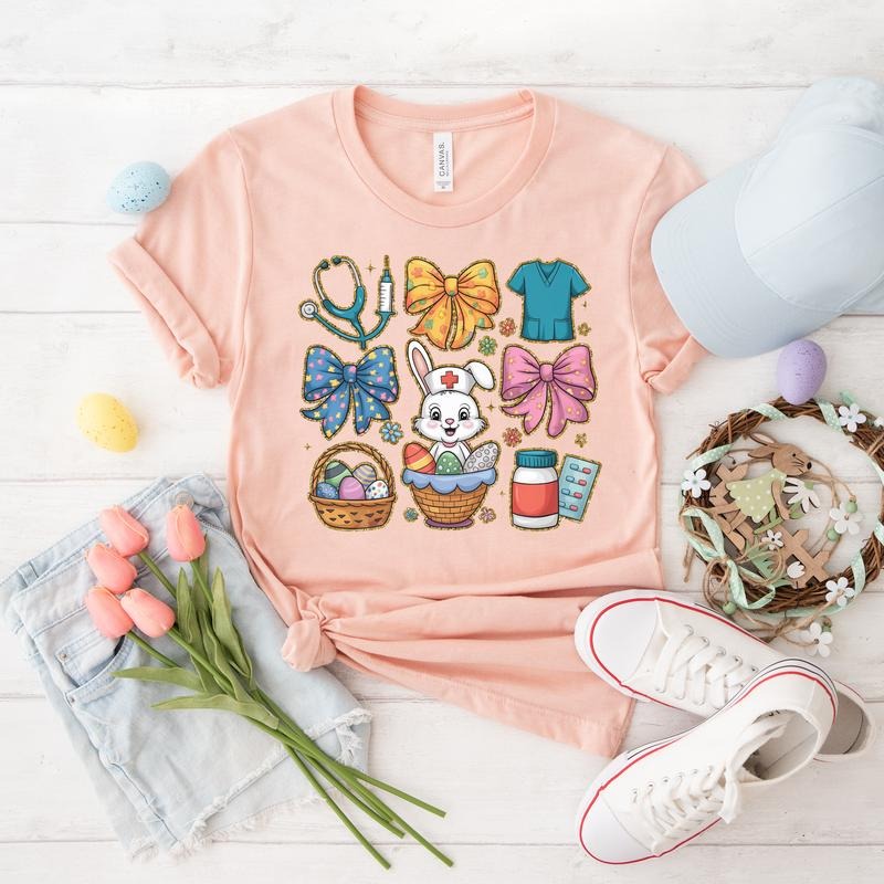 Easter Nurse DTF Transfers - THIS IS NOT A SHIRT Hoodie, Sweatshirt | GrindPrints.com