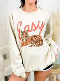 Easy Tiger Graphic Sweatshirt T-Shirts, Hoodie | GrindPrints.com