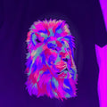 Economic lion t-shirt size large Cotton Black Hoodie, Sweatshirt | GrindPrints.com