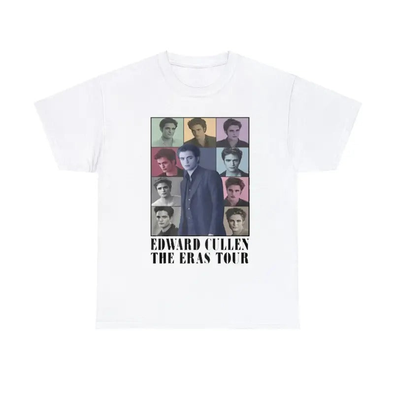 Edward Cullen The Eras Tour T- Shirt, Movie T shirt Hoodie, Sweatshirt | GrindPrints.com