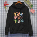 Eevee Evolution Funny Hoodie Shirt Kawaii Shirt Espeon Umbreon Lover Eevee Radiance Tee Anime Shirt Gifts Sweatshirt